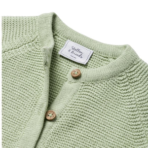 Stellou & Friends 100% Cotton Newborn, Baby and Toddler Cardigan Sweater